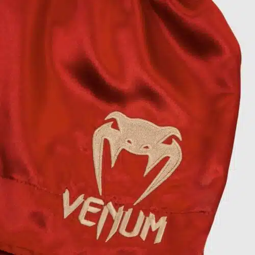 VENUM MUAY THAI SHORTS CLASSIC - ROOD/GOUD