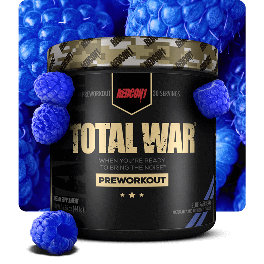 Recon1 Pre Workout Total War Blue Raspberry ⋆ OLB Sports