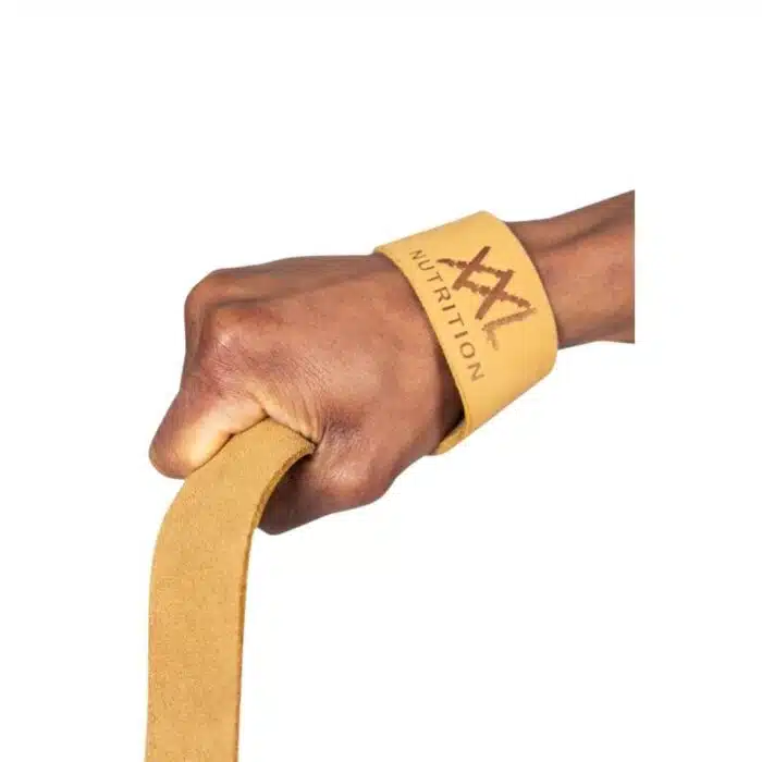 XXL Nutrition Lifting Straps leather