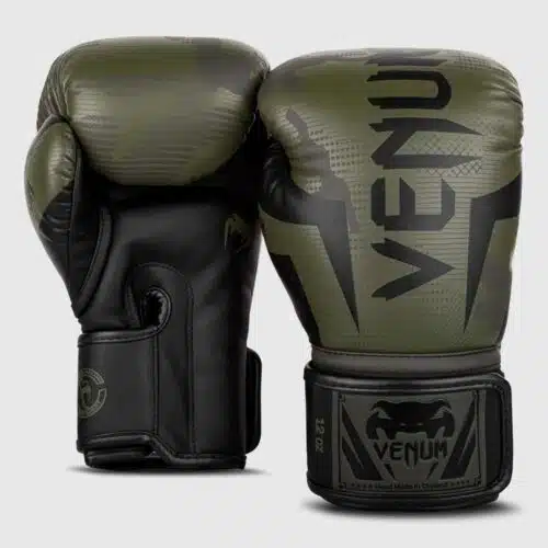 Venum bokshandschoen elite khaki camo