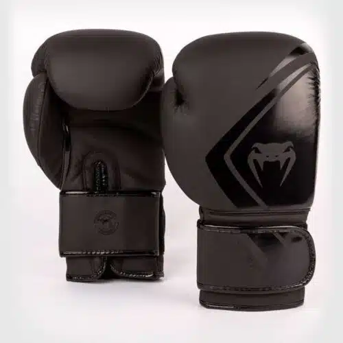 Venum bokshandschoen contender 2.0 black/black