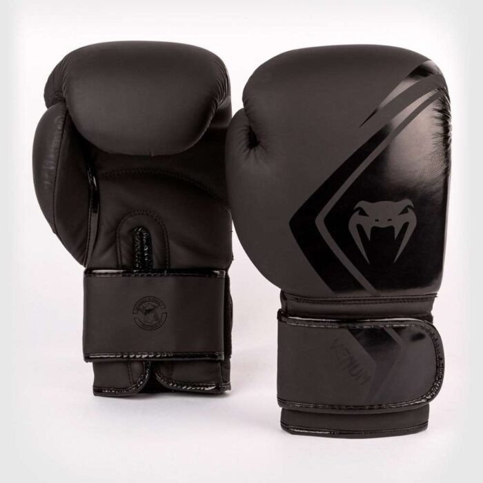 Venum bokshandschoen contender 2.0 black/black