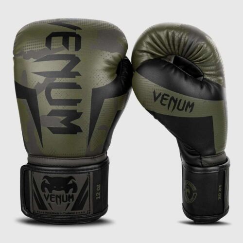 Venum bokshandschoen elite khaki camo