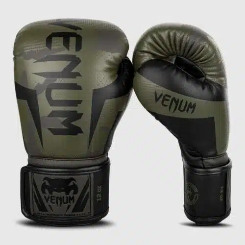 Venum bokshandschoen elite khaki camo