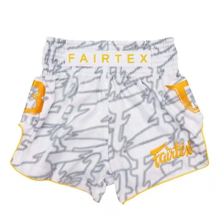 Fairtex x booster kickboksbroek wit