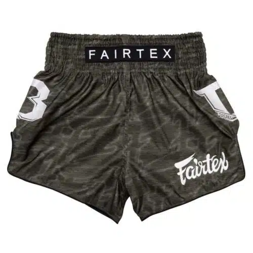 Fairtex x booster kickboksbroek groen