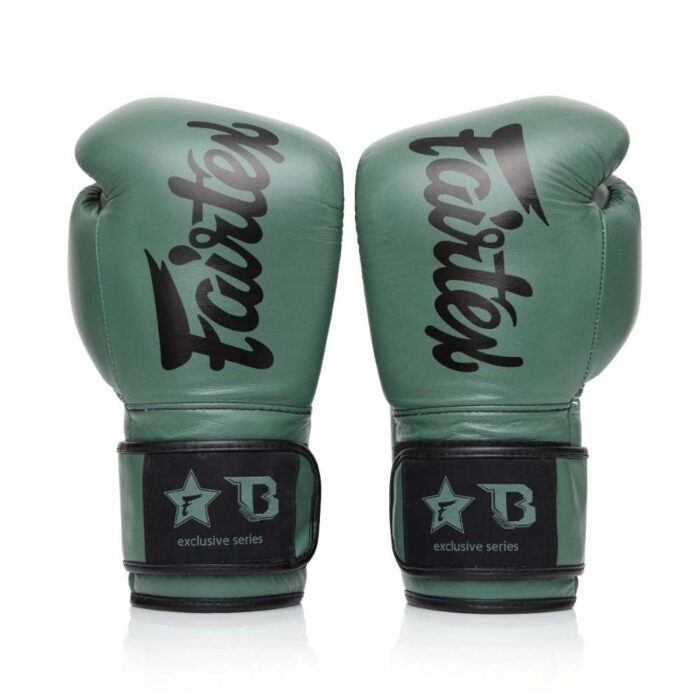 Fairtex x booster bokshandschoen groen