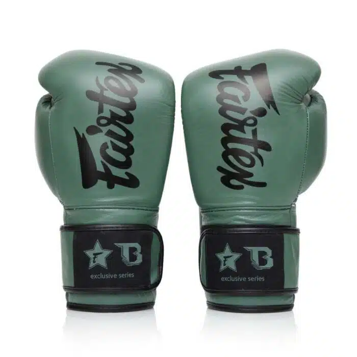 Fairtex x booster bokshandschoen groen