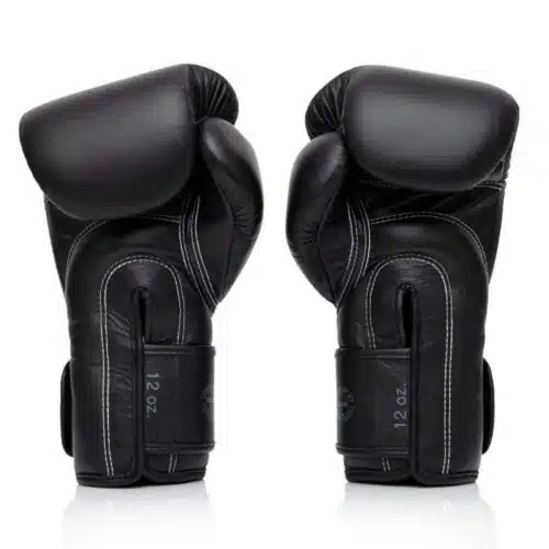 Fairtex x booster bokshandschoen zwart/grijs
