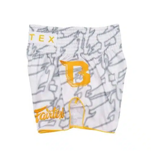 Fairtex x booster kickboksbroek wit