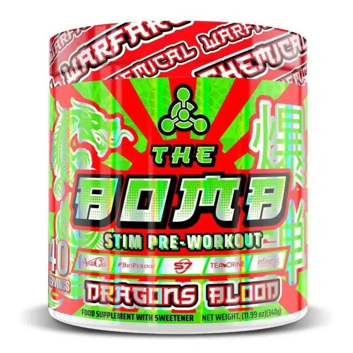 Chemical warfare pre workout the bomb
