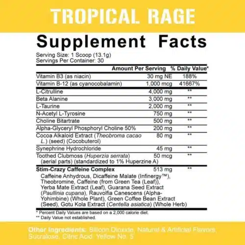 Rich piana pre workout 5150