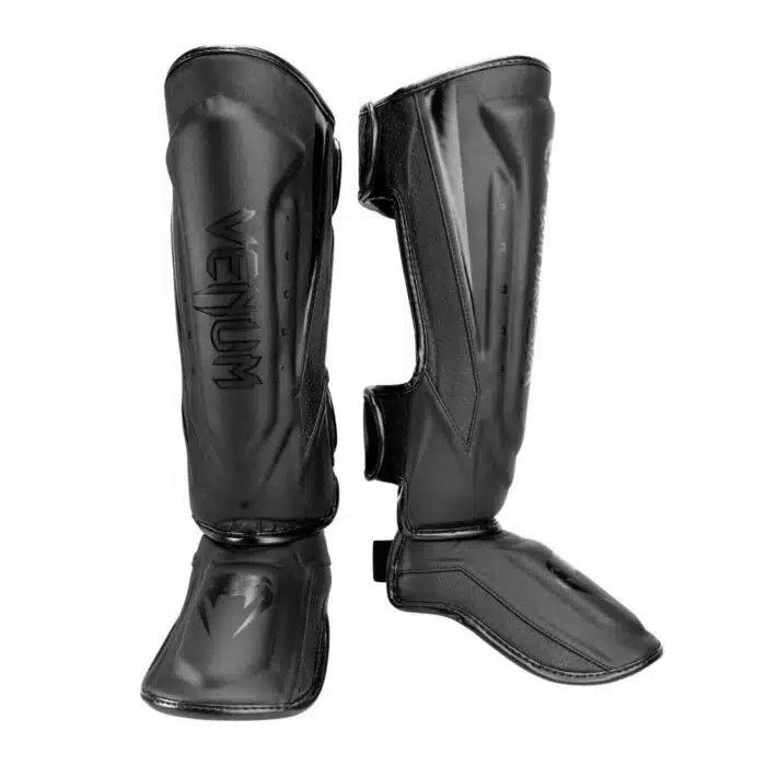 Venum scheenbeschermer elite evo black
