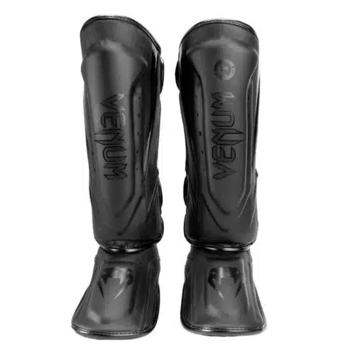 Venum scheenbeschermer elite evo black