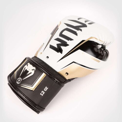 venum bokshandschoenen elite evo white/black