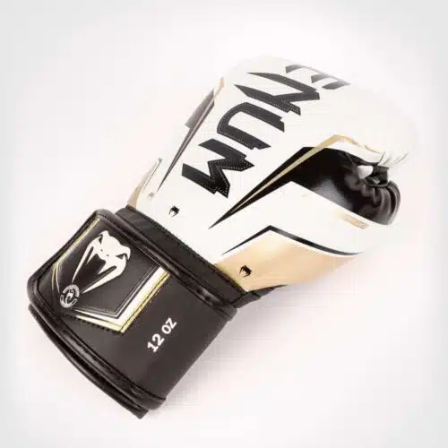 venum bokshandschoenen elite evo white/black
