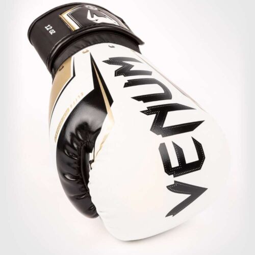 venum bokshandschoenen elite evo white/black