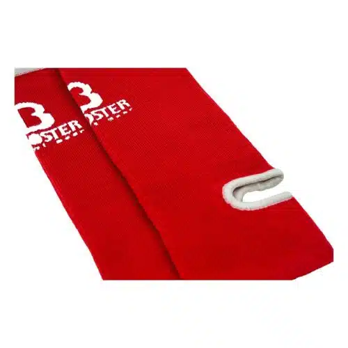 Booster enkelkousen rood