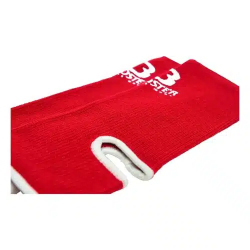 Booster enkelkousen rood