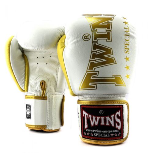 Twins Kickboks set bgvl 8 wit/goud