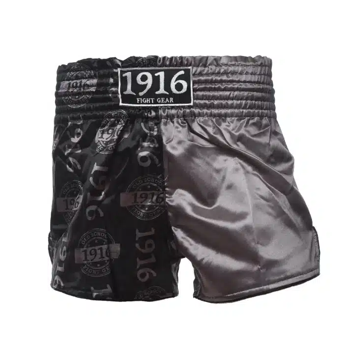 1916 Fight Gear Kickboksbroek Glory Grijs/Zwart