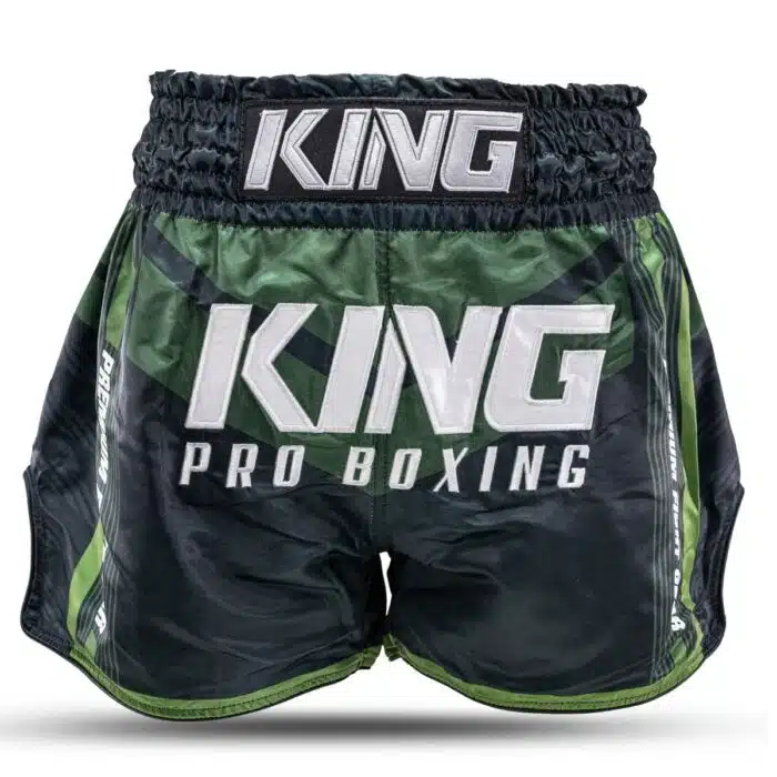 King Kickboksbroek Endurance 3 Zwart/Groen