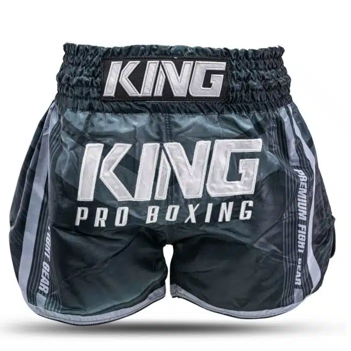 King Kickboksbroek Endurance 2 Zwart/Grijs