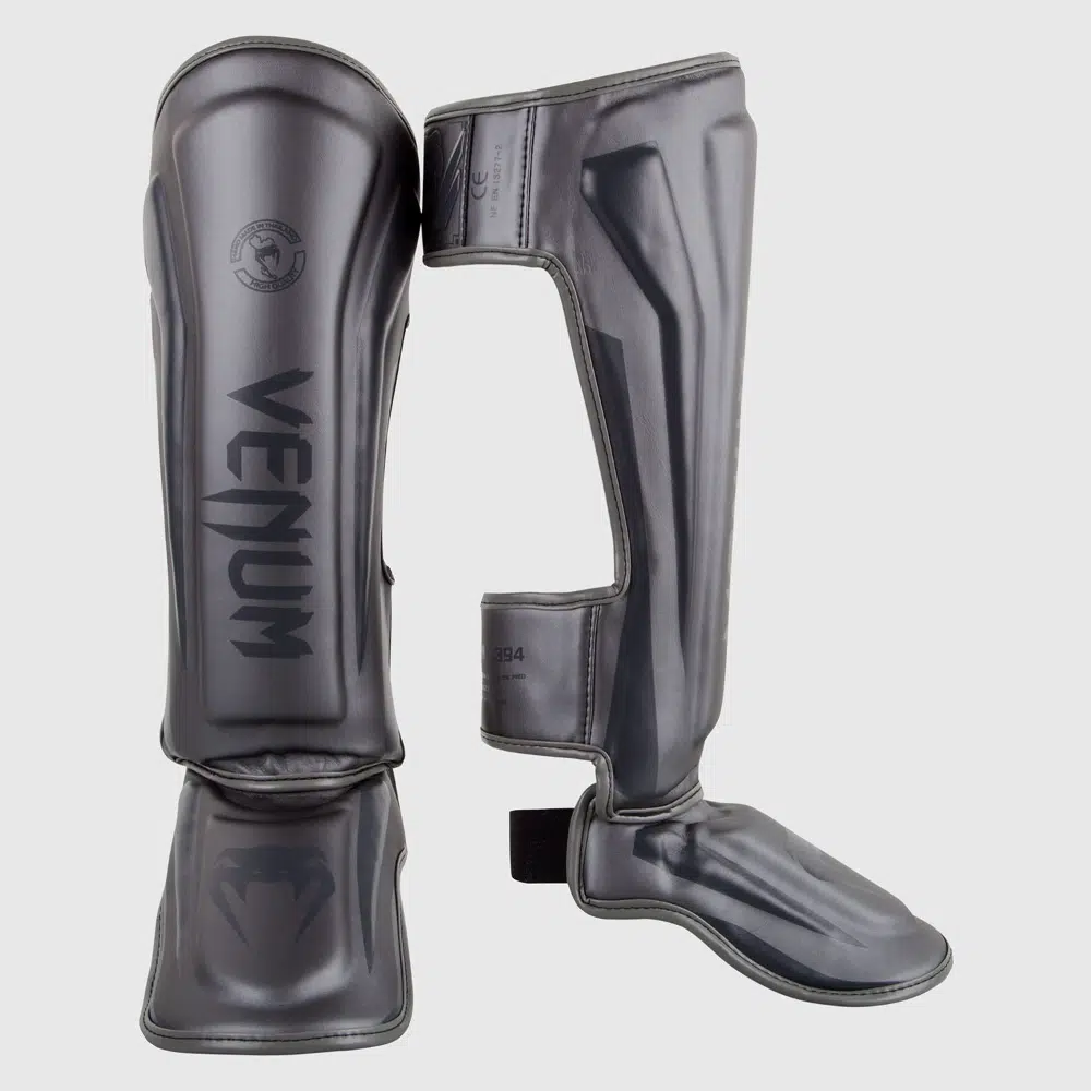 Venum Scheenbeschermer Elite Grey/Grey