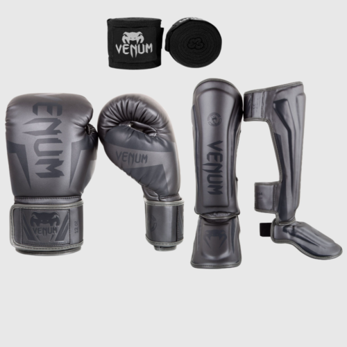 Venum Kickboksset Elite Grey