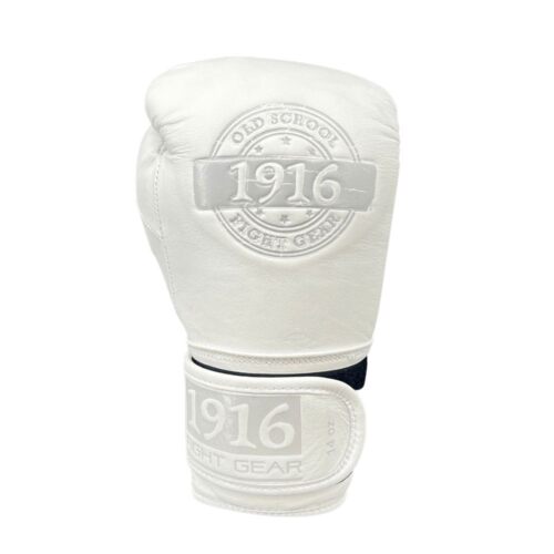 1916 fight gear bokshandschoenen metal wit