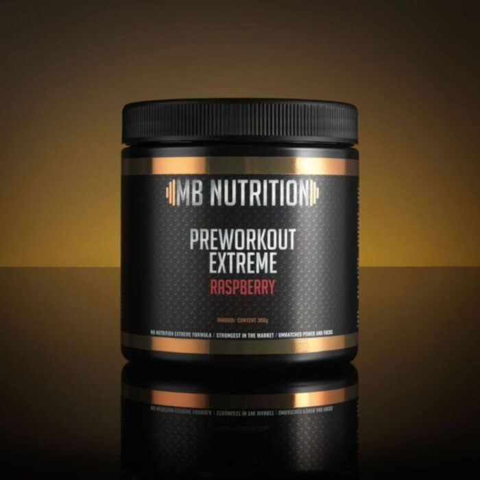 MB Nutrition Xtreme pre workout raspberry