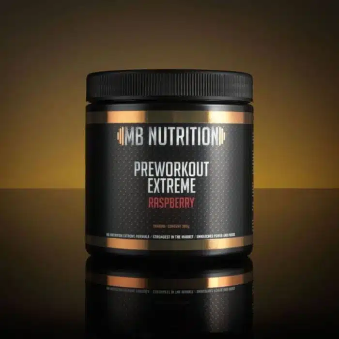 MB Nutrition Xtreme pre workout raspberry