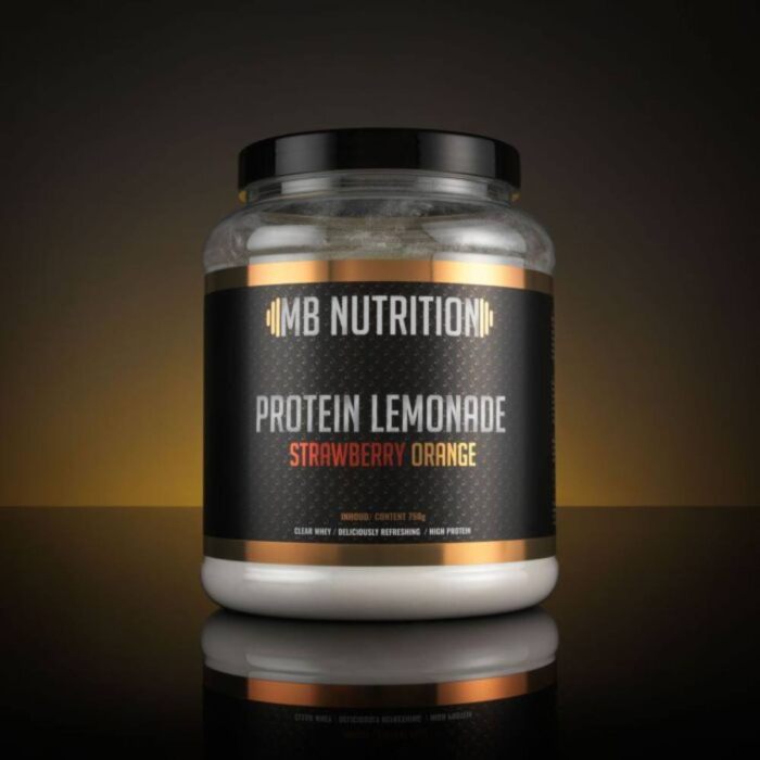 MB Nutrition protein lemonade strawberry orange
