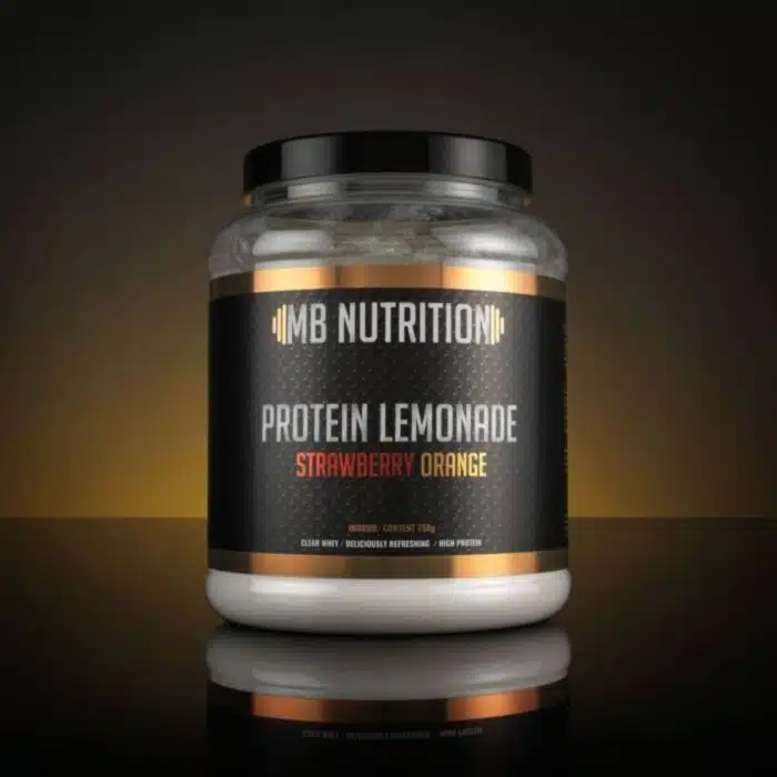 MB Nutrition protein lemonade strawberry orange