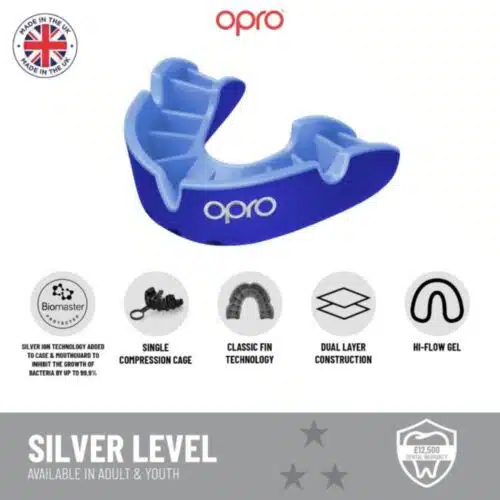 Opro gebitsbeschermer silver