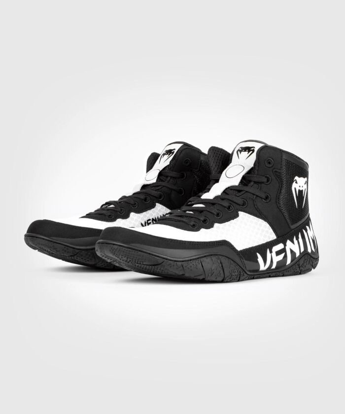 Venum Elite Worstelschoenen Black/White