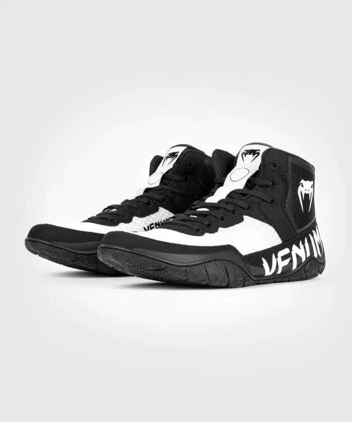 Venum Elite Worstelschoenen Black/White