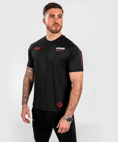 UFC Adrenaline by Venum Fight Week Heren-T-shirt Dry-tech - Zwart