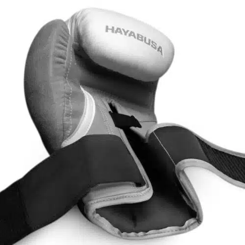Hayabusa bokshandschoenen t3 white/grey