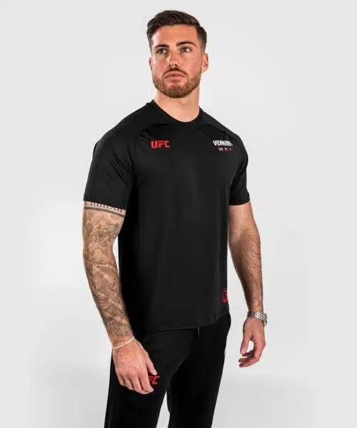 UFC Adrenaline by Venum Fight Week Heren-T-shirt Dry-tech - Zwart