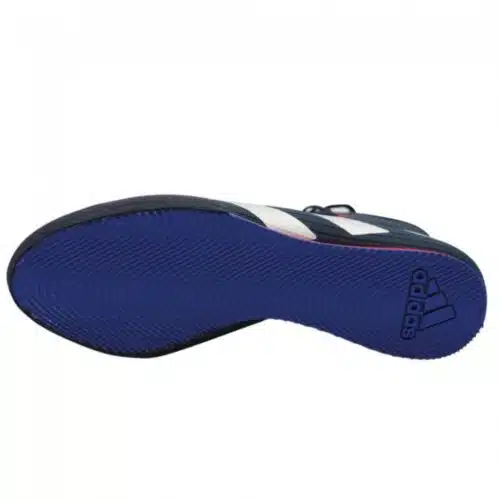 Adidas boksschoenen box hog 4 blauw