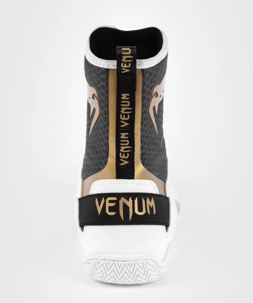 Venum ELite Boksschoenen White/Black/Gold