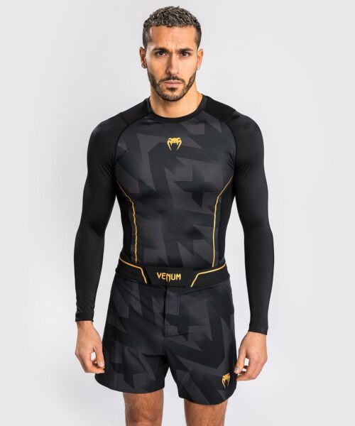 Venum rashguard razor zwart