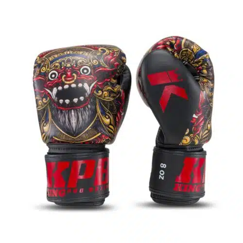 King pro boxing bokshandschoenen Baron zwart/rood