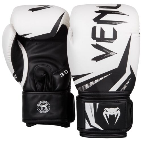 Venum bokshandschoenen challenger 3.0 wit/zwart