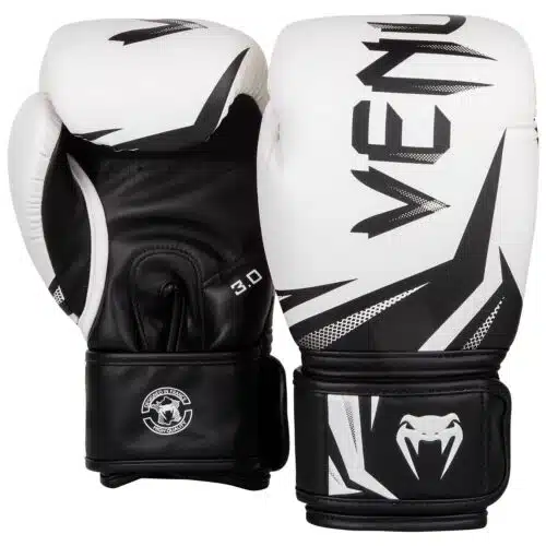 Venum bokshandschoenen challenger 3.0 wit/zwart