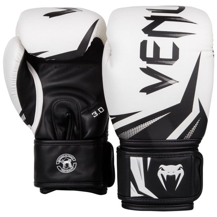 Venum bokshandschoenen challenger 3.0 wit/zwart