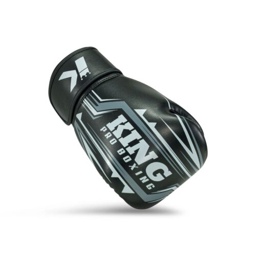 King pro boxing bokshandschoenen Spartan 1 zwart