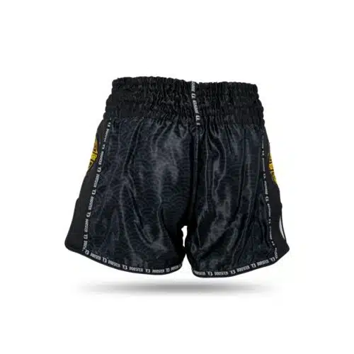 Booster kickboksbroek Slugger Wave zwart/goud