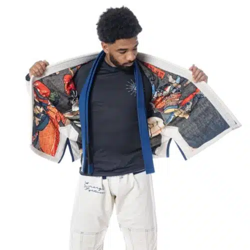 Energia fightwear bjj gi de luxe off white